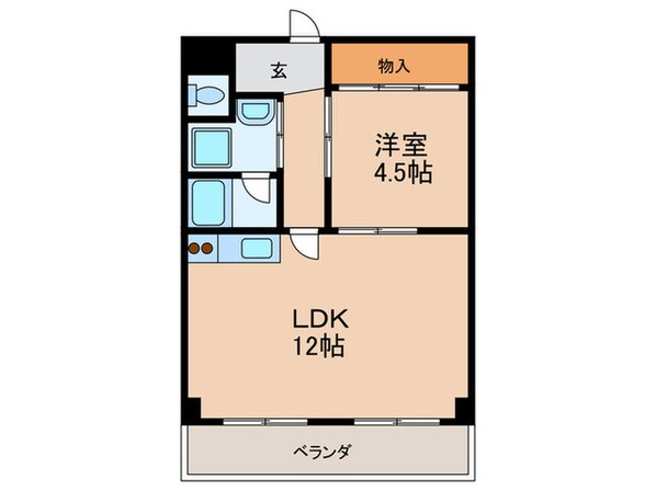 グリ－ンハウス吉の物件間取画像